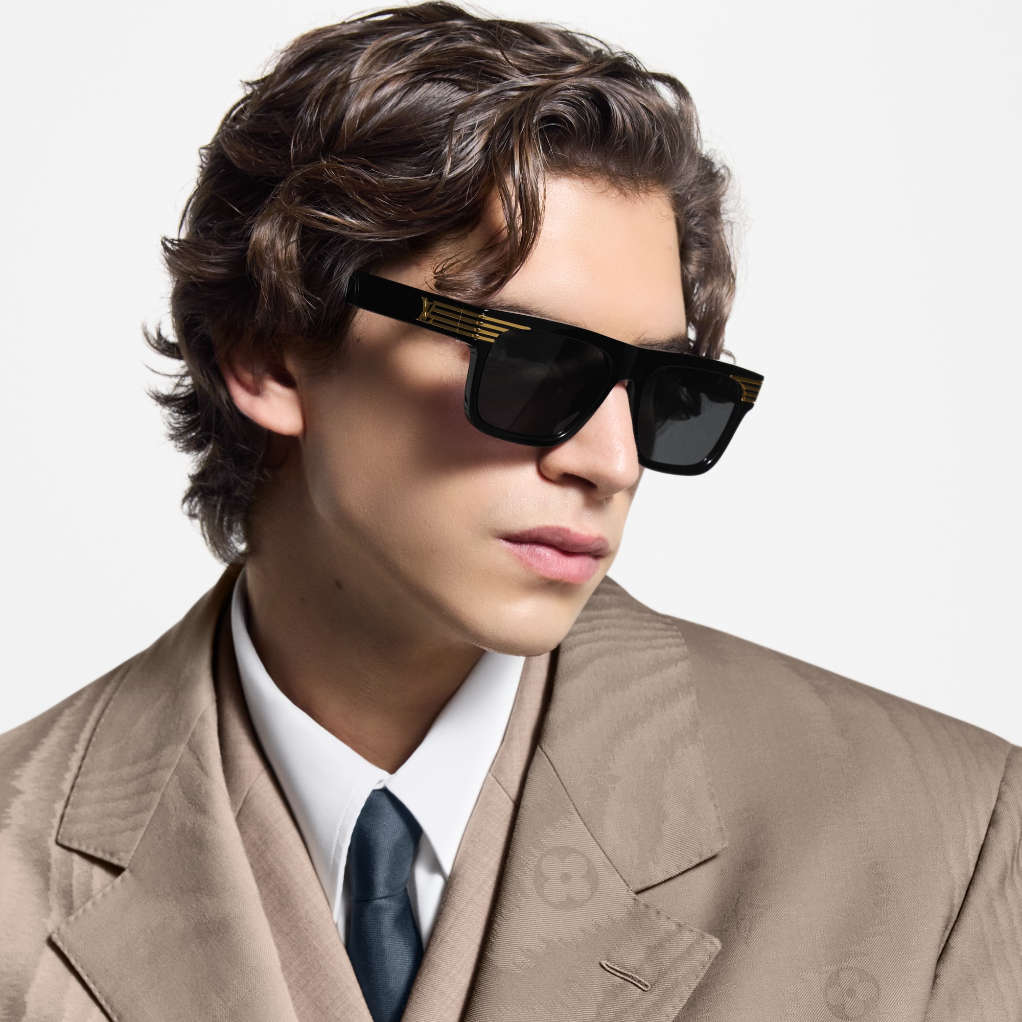 LOUIS VUITTON サングラス・LV スライド スクエア / Z2910U LV Slide Square Sunglasses S00 - Men - Accessories | LOUIS